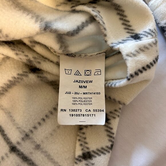 Lee Riders Women's Long Sleeve Knit Fleece Shirt Button front Size M - Picture 7 of 7